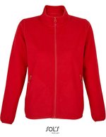 SOL´S Women´s Factor Zipped Fleece Jacket Black S (L03824), L03824 – Red