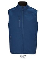 SOL´S Falcon Softshell Bodywarmer mit Reißverschluss, Abyss Blue S, L03825 – Bild 2