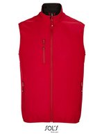 SOL´S Falcon Softshell Bodywarmer mit Reißverschluss, Abyss Blue S, L03825 – Pepper Rouge