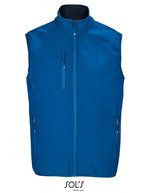 SOL´S Falcon Softshell Bodywarmer mit Reißverschluss, Abyss Blue S, L03825 – Bleu royal 241