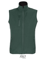 SOL´S Softshell Bodywarmer mit Reißverschluss für Damen, Abyss Blue S, L03826 – Forest Green