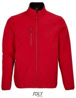 SOL´S Softshelljacke Falcon, recyceltes Material für Herren – Pepper Red