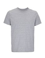 SOL´S Bio-Baumwoll T-Shirt Legend mit Rundhalsausschnitt, Deep Black XXS, L03981 – Grigio Melange