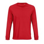 SOL´S Langarm T-Shirt Pioneer aus Bio-Baumwolle, White S, L03982 – Bild 3