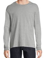 SOL´S Langarm T-Shirt Pioneer aus Bio-Baumwolle, White S, L03982 – Grigio Melange