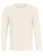 SOL´S Langarm T-Shirt Pioneer aus Bio-Baumwolle, White S, L03982 – Bianco sporco