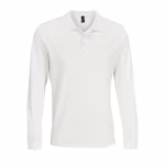SOL´S Langarm Polycotton Polo mit Ripp-Kragen, Red 5XL, L03983 – Bild 3