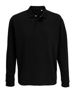 SOL´S Polo Kragen Sweatshirt aus Recycling-Baumwolle, Black XS, L03990 – Bild 2