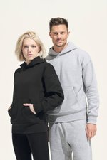 SOL´S Hoodie Origin aus Bio-Baumwolle, Oversize, Black XS, L03991 – Bild 1