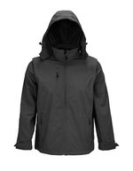 SOL´S 3in1 Softshell-Jacke Falcon mit Fleece – Charcoal Grey (Solid)