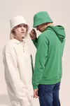 SOL'S Reversible Nylon Bucket Hat made of Recycled Material, Spring Green/Frozen Green M/L, L03999 – image 2
