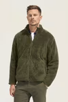 SOL´S Veste polaire zippée Finch, matière recyclée, Army XXS, L04022 – image 2