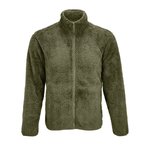SOL´S Fleece Zip Jacke Finch, recyceltes Material, Army XXS, L04022 – Bild 3
