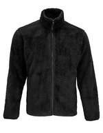 SOL´S Fleece Zip Jacke Finch, recyceltes Material, Army XXS, L04022 – Noir