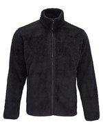 SOL´S Fleece Zip Jacke Finch, recyceltes Material, Army XXS, L04022 – Carbone Gris