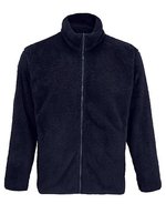SOL´S Fleece Zip Jacke Finch, recyceltes Material, Army XXS, L04022 – Marine