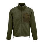 SOL´S Sherpa Jacke Fury mit Taslon-Einsätzen, Shear Beige/Beige M, L04042 – Bild 3