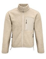 SOL´S Sherpa Jacke Fury mit Taslon-Einsätzen, Shear Beige/Beige M, L04042 – Shear Beige/Beige