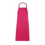 SOL´S Baumwollschürze Glasgow mit Bindegürtel, Black 65 x 90 cm, L04094 – Flash Pink