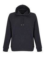 SOL´S Bio-Baumwoll Terry Hoodie mit Kapuze, Arctic Blue XS, L04232 – Black