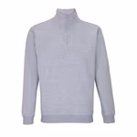 SOL´S 1/4 Zip Sweatshirt Conrad aus Recycling-Polyester, Black XS, L04234 – Bild 3