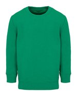 SOL´S Kinder-Sweatshirt Columbia mit Rundhalsausschnitt, Black 4 Jahre (96/104), L04239K – Kelly Green