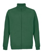 SOL´S Recycelte Polyester Full-Zip Jacke Cooper, Black XS, L04240 – Vert bouteille
