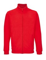 SOL´S Recycelte Polyester Full-Zip Jacke Cooper, Black XS, L04240 – Rouge vif