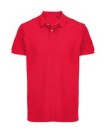 Polo unisex Pacific – Rosso