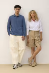 Unisex Pacific Polo Shirt Longsleeve – Bild 2