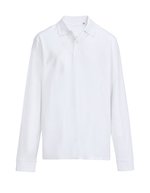 Unisex Pacific Polo Shirt Longsleeve – White