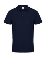Polo de sport unisexe Pitcher – Marine francais