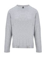 T-shirt Monarch a manches longues pour femme – Gris Melange
