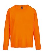 T-shirt Monarch a manches longues pour femme – Orange