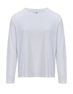 T-shirt Monarch a manches longues pour femme – Blanc