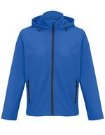 Veste softshell a capuche Race pour homme – Bleu royal 241