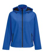 Veste softshell a capuche Race pour femme – Bleu royal 241