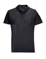 Unisex Pulse Polo Shirt – Black