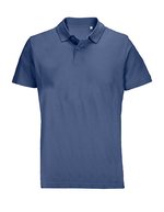 Unisex Pulse Polo Shirt – Denim