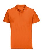 Unisex Pulse Polo Shirt – Orange