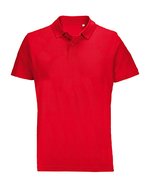 Unisex Pulse Polo Shirt – Red
