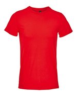 Unisex Round-neck Tee-Shirt Titan – Red 652