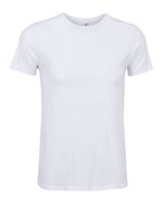 Unisex Round-neck Tee-Shirt Titan – White 653