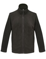 Unisex Microfleece Full-Zip Jacket Nitro – Black