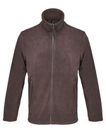 Unisex Microfleece Full-Zip Jacket Nitro – Dark Chocolate