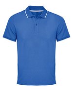 Unisex Polo Shirt Palermo – Royal Blue 241/White