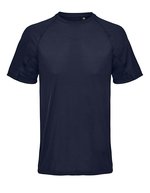Men´s Raglan Sleeve T-Shirt Vortex – French Navy
