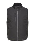 Unisex Lined Softshell Bodywarmer Falcon – Black