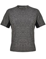 Unisex Sports T-Shirt Storm – Melange Black/Black