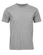 Unisex Vintage Open-End T-Shirt Cliff – Grey Melange